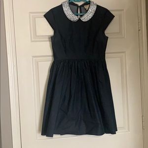 Kate Spade Kimberly Embellished Denim Dress